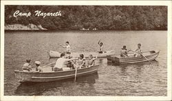 Camp Nazareth, Long Lake and White Lake Woodgate, NY Postcard Postcard Postcard