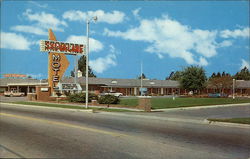 Syl-Va-Lane Motel and Restaurant Postcard