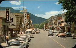 Pearl Street Looking West Postcard