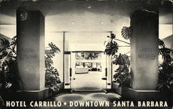 Hotel Carrillo Santa Barbara, CA Postcard Postcard Postcard