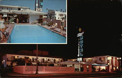 Hollywood Premiere Motel Postcard