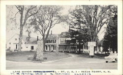 Lane Manor Hotel & Motel Reeds Ferry, NH Postcard Postcard Postcard