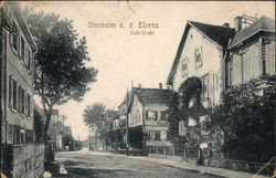 Muthstrasse Sinsheim, Germany Postcard Postcard