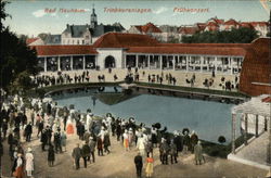 Bad Nauheim. Trinkkuranlagen. Fruhkonzert. Germany Postcard Postcard