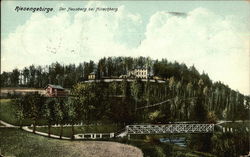 Riesengebirge. Der Hausberg bei Hirschberg Germany Postcard Postcard