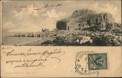 View of Town Postcard