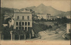 Villa d'Aumale Palermo, Italy Postcard Postcard