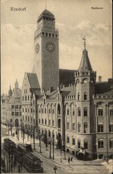 City Hall Rixdorf, Germany Postcard Postcard