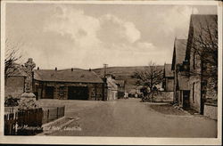 War Memorial and Hotel Leadhills, Scotland Postcard Postcard