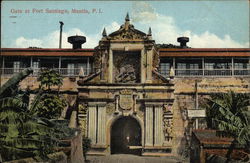 Gate at Fort Santiago Postcard