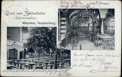 Zacherlkeller (Salvatorkeller), Nockherberg Munich, Germany Postcard Postcard