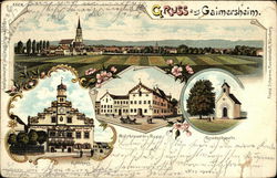 Greetings from Gaimersheim Germany Postcard Postcard