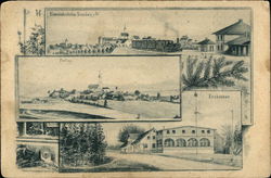 Eisenbahnstation Neunburg Postcard