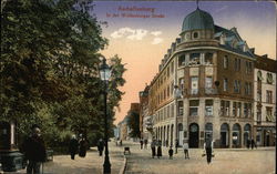 Weissenburger Strasse Aschaffenburg, Germany Postcard Postcard