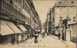 la Rue de Siam Brest, France Postcard Postcard