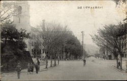 Street Scene Japan Postcard Postcard