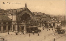 Gare des Guillemins Liege, Belgium Benelux Countries Postcard Postcard