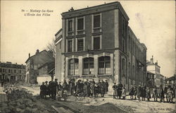 L'Ecole des Filles, Noisy-le-Sec Paris, France Postcard Postcard