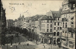 The Zeil Frankfurt, Germany Postcard Postcard