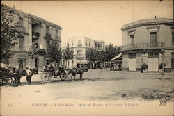 L'Etat Major, l'Hotel de France et l'Avenue d'Algerie Bizerte, Tunisia Africa Postcard Postcard