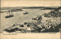 Queenstown (Cobh) Harbour Postcard