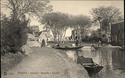 Boat Landing at Torcello Postcard