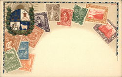 Uruguay Stamps Postcard