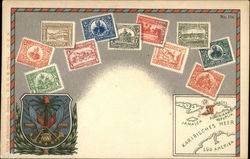 Haitian Stamps Postcard