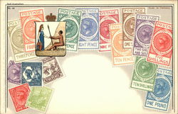 South Australia Stamps Postcard