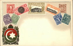 Stamps of Crete Postcard