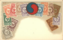 Korean Stamps Stamp Postcards Postcard Postcard