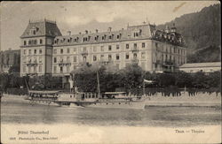 Hotel Thunerhof Switzerland Postcard Postcard