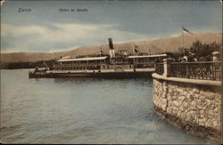 Steamer "Helvetia" Zurich, Switzerland Postcard Postcard