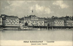 Hotel Schweizerhof Postcard