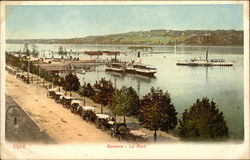 View of Port Postcard