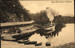 East End, Loch Katrine Stirling, Scotland Postcard Postcard