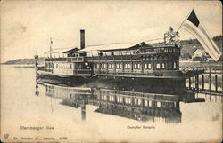 Steamer "Bavaria", Lake Starnberg Germany Postcard Postcard