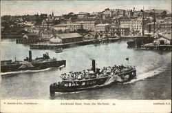 Eastern View of City from the Harbour Postcard