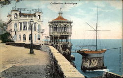 Restaurant de la Reserve Nice, France Postcard Postcard