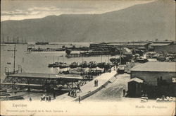 Muelle de Pasajeros Iquique, Chile Postcard Postcard