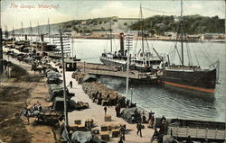 View of the Quays Waterford, Ireland Postcard Postcard