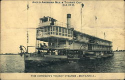 The Company's Tourist Steamer "Britannia" Postcard