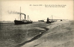 Canal de Suez Postcard