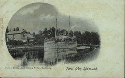 Parti Fran Rodesund Sweden Postcard Postcard