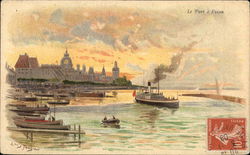 View of Port Postcard