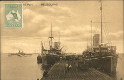 Melbourne Australia Postcard Postcard