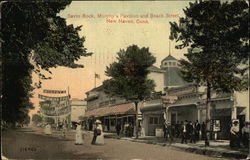 Savin Rock, Murphy's Pavilion and Beach Street New Haven, CT Postcard Postcard Postcard