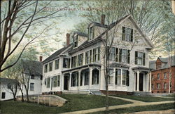 Boys' Cottage, Tilton Seminary New Hampshire Postcard Postcard Postcard