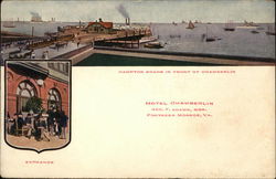 Hotel Chamberlin Fort Monroe, VA Postcard Postcard Postcard