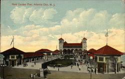 New Garden Pier Atlantic City, NJ Postcard Postcard Postcard